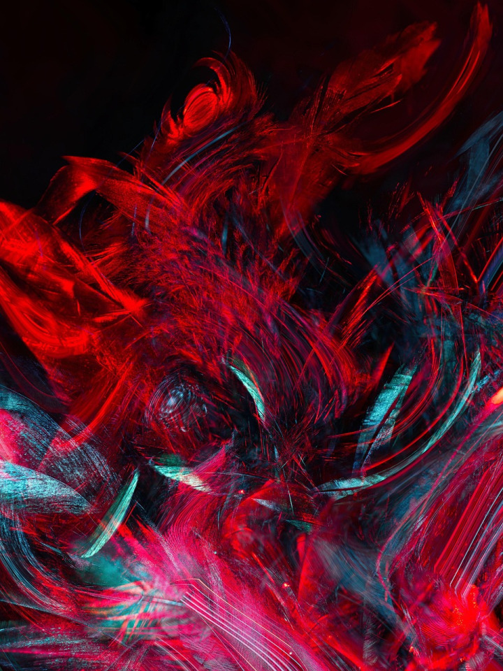 abstract digital art lines energy